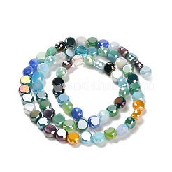 Electroplate Glass Beads Strands&nbsp;EGLA-P066-05A-01