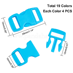 Plastic Adjustable Quick Side Release Buckles&nbsp;KY-PH0007-23
