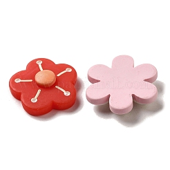 Sunflower Daisy Flower Opaque Resin Decoden Cabochons&nbsp;RESI-D008-01