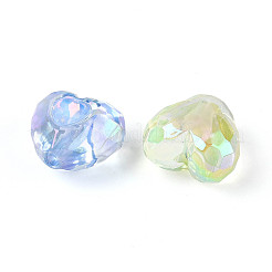 UV Plating Transparent Acrylic Beads&nbsp;TACR-T030-20M