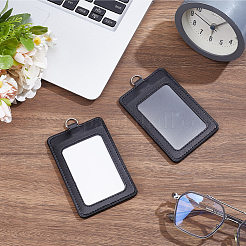 2Pcs Imitation Leather ID Card Holder&nbsp;AJEW-SC0004-18