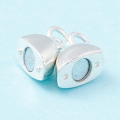 925 Sterling Silver Magnetic Clasps&nbsp;STER-A002-01S