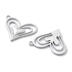 Anti-Tarnish 304 Stainless Steel Pendants&nbsp;STAS-R130-38P