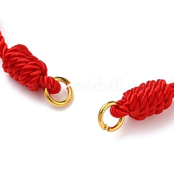 Adjustable Braided Nylon Cord Bracelet Making&nbsp;AJEW-JB00758-03