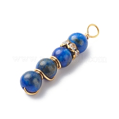 Natural Mixed Gemstone Pendants&nbsp;PALLOY-JF01893