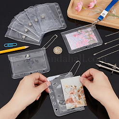 Rectangle Plastic ID Pouch&nbsp;HJEW-WH0036-168A
