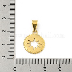 Ion Plating(IP) 304 Stainless Steel Pendants&nbsp;STAS-F307-18G
