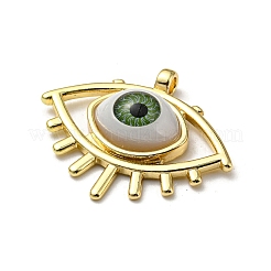 Real 18K Gold Plated Brass Pendants&nbsp;KK-L209-004G-02