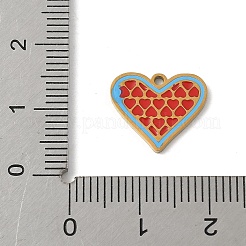 304 Stainless Steel Enamel Charms&nbsp;STAS-P388-19H-G