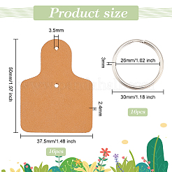 DIY Blank Keychain Making Kit&nbsp;DIY-OC0011-02