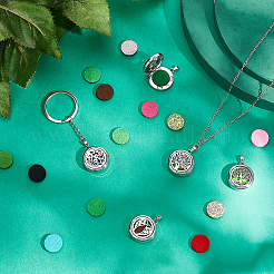 DIY Alloy Locket Pendant Making Kit&nbsp;DIY-PH0034-63