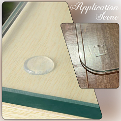 8 Sheets 2 Styles Transparent Plastic Anti-Collision Bumper Guard&nbsp;AJEW-SP0004-13