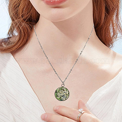 20Pcs 304 Stainless Steel Pendant Cabochon Settings&nbsp;STAS-BBC0010-67P-01