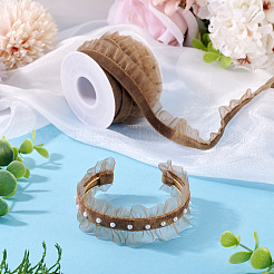 5 Yards Elastic Velvet Organza Ribbon&nbsp;SRIB-TA0001-29