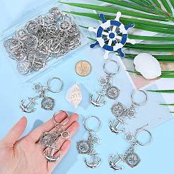 20Pcs Alloy Keychain&nbsp;KEYC-SC0001-15D
