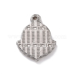 Non-Tarnish 304 Stainless Steel Pendant Cabochon Settings&nbsp;X-STAS-E169-10P