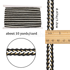 Braided Cotton Ribbons&nbsp;DIY-WH0082-36B