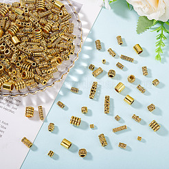 300Pcs 15 Styles Tibetan Style Alloy Beads&nbsp;TIBEB-GO0001-08C