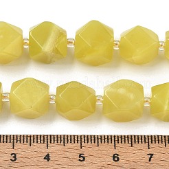 Natural Lemon Jade Beads Strands&nbsp;GG-CBAD988-A11-01