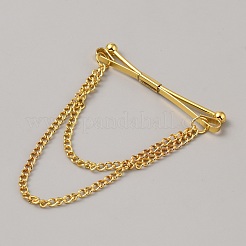 Alloy Hanging Chain Brooch&nbsp;LS-FIND-WH20019-13G
