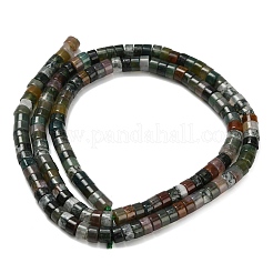 Natural Indian Agate Beads Strands&nbsp;G-Z110-A17-2x4mm