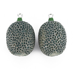 Opaque Resin Pendants&nbsp;RESI-S356-075