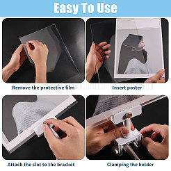 Rectangle Acrylic Tag Sign Label Holder&nbsp;AJEW-WH0609-177