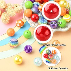 DIY Candy Color Bracelet Necklace Making Kit&nbsp;MACR-CJC0001-12P-01