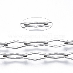 Tarnish Resistant 304 Stainless Steel Chains&nbsp;CHS-T003-15P-NF