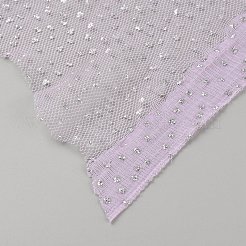 Polyester Silver Point Fabric&nbsp;AJEW-WH20006-90C