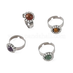 Natural & Synthetic Gemstone Finger Rings for Women&nbsp;RJEW-JR01102