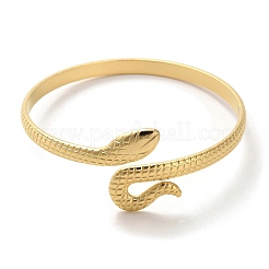 Golden 304 Stainless Steel Cuff Bangle for Women&nbsp;BJEW-C050-02B-G