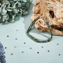 2 Strands Natural African Turquoise(Jasper) Beads Strands&nbsp;G-OC0005-62