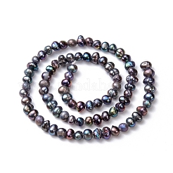 Natural Cultured Freshwater Pearl Beads Pearl Beads Strands&nbsp;PEAR-R012-04