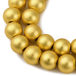 Electroplate Glass Beads Strands&nbsp;EGLA-H109-07H