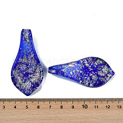 Lampwork Big Pendants&nbsp;FOIL-K003-01E
