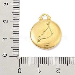 Real 18K Gold Plated Tone 304 Stainless Steel Pendants&nbsp;STAS-K291-01G-03