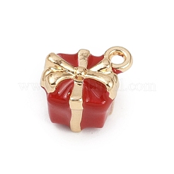 Alloy Enamel Charms&nbsp;PALLOY-R158-05G-03