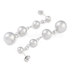 Brass Stud Earrings for Women&nbsp;EJEW-S225-02P