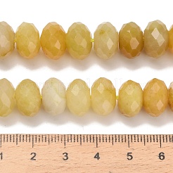 Natural Topaz Jade Beads Strands&nbsp;G-C259-A07-8x12mm