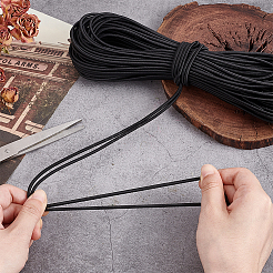 30 Yards Polyester Elastic Cord&nbsp;EW-WH0019-05A