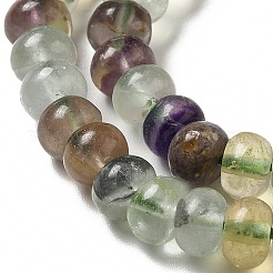 Natural Colorful Fluorite Beads Strands&nbsp;G-D481-19A