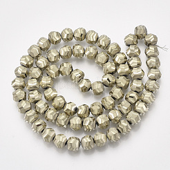 Electroplate Glass Beads Strands&nbsp;EGLA-T018-01-B03