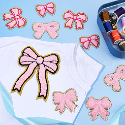 12Pcs 6 Styles Sequin Embroidery Cloth Iron On Patches&nbsp;PATC-DC0001-08