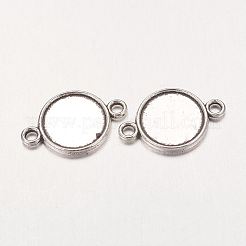 Alloy Cabochon Connector Settings&nbsp;LS-PALLOY-A13117-AS-RS