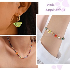 70Pcs 7 Colors Handmade Lampwork Beads&nbsp;LAMP-CJ0002-99