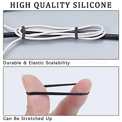 200Pcs Silicone Cable Ties&nbsp;FIND-SP0005-31A