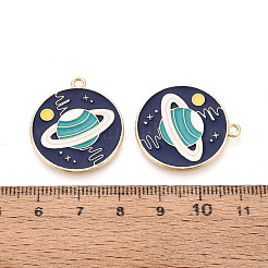 Rack Plating Alloy Enamel Pendants&nbsp;ENAM-S126-069-NR