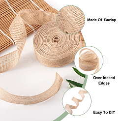 Burlap Fabric Ribbon&nbsp;OCOR-TAC0006-30B