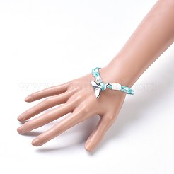 Mult-strand Bracelets&nbsp;BJEW-JB04218-01